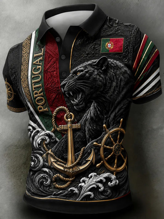 Men's Portugal Football Inspired Shirt