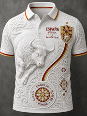 Men's Spain Futbol Fan 2026 Shirt