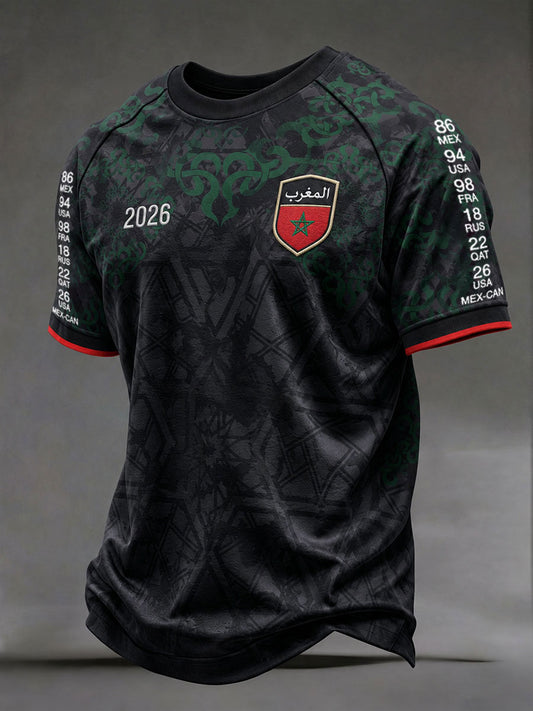 Men's Moroccan Football T-shirts