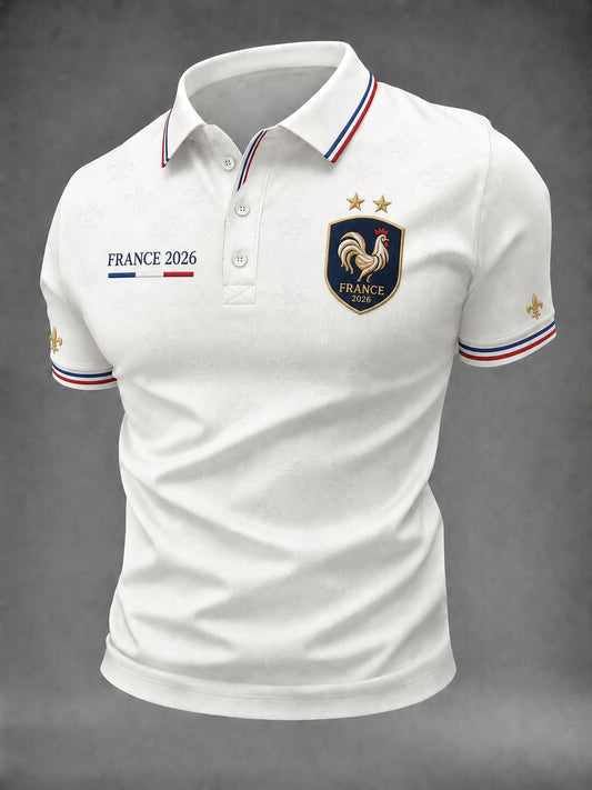 Men's France Football Printed Shirt