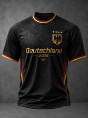 Men's Germany Football Printed T-shirt