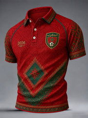 Men's 2026 Morocco Football Tops