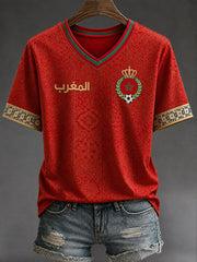 Women's 2026 Morocco Football T-Shirts