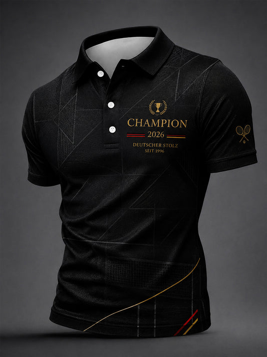 Men's 2026 Tennis Champion Commemorative Shirt