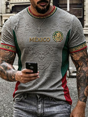 Men's Mexico Proud Art Printed T-shirt