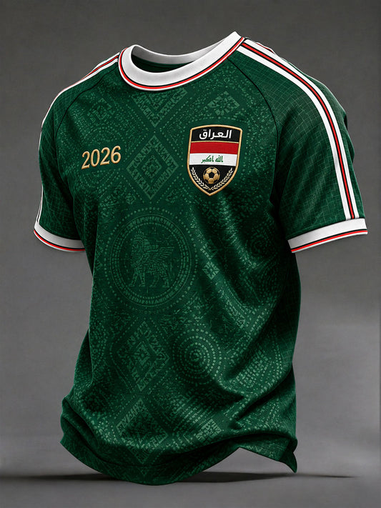 Men's 2026 Iraq Football T-Shirts