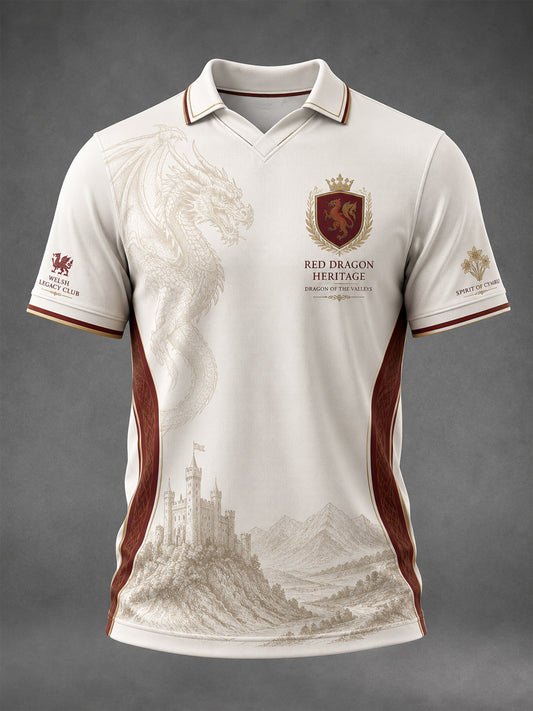 Men's Welsh Dragon Printed T-shirt