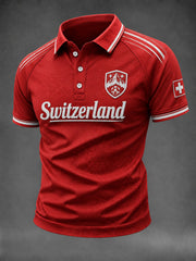 Men's Switzerland Printed Shirt