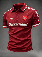 Men's Switzerland Printed Shirt
