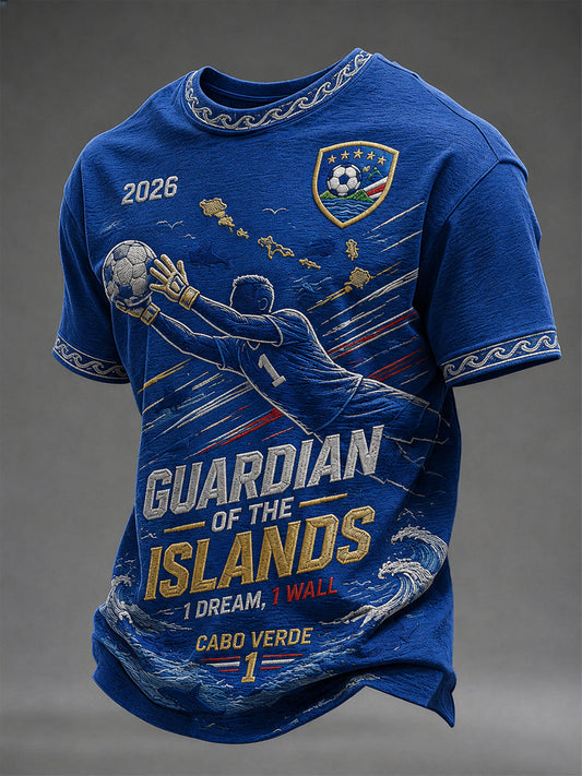 Men's Gift For Football Fans Print Casual Tee