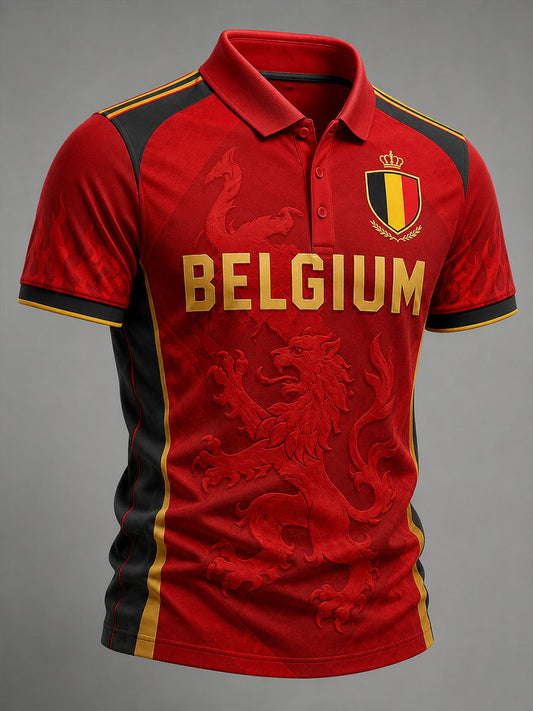 Men's Belgium Football Shirt
