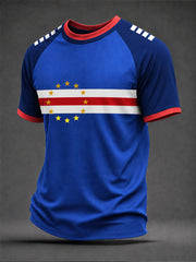 Men's Gift For Football Fans Print Casual Tee