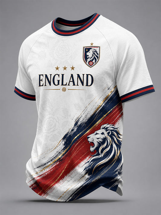 Men's Gift For Football Fans Print Casual Tee