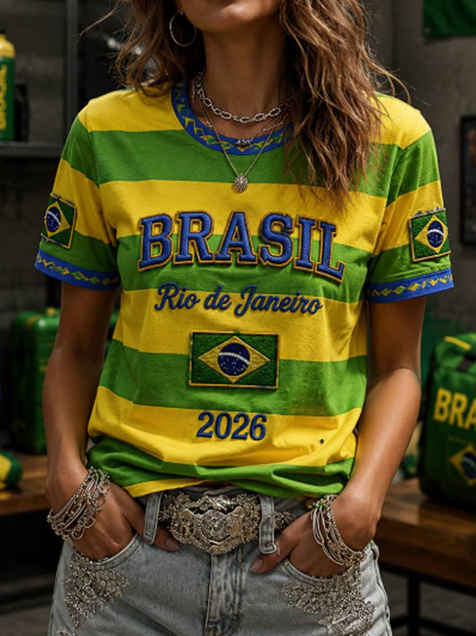 Women's short-sleeved T-shirt