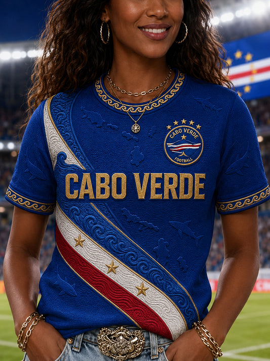 Women's Gift For Football Fans Print Casual Tee