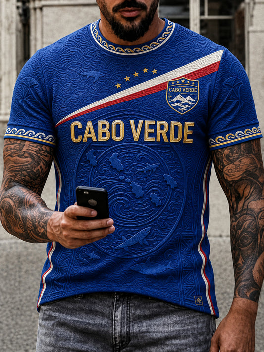 Men's Gift For Football Fans Print Casual Tee