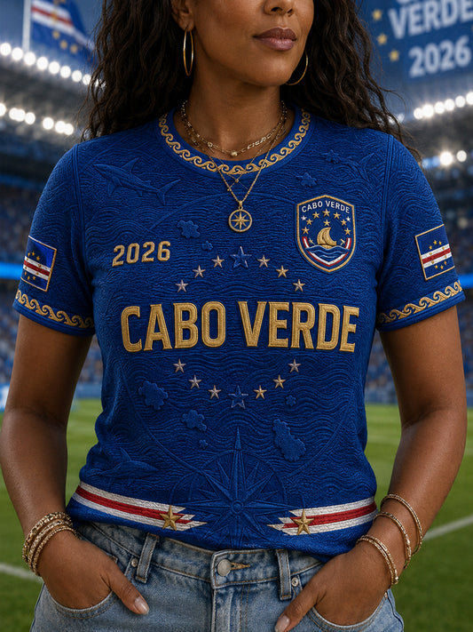 Women's Gift For Football Fans Print Casual Tee