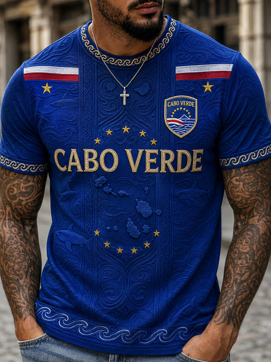 Men's Gift For Football Fans Print Casual Tee