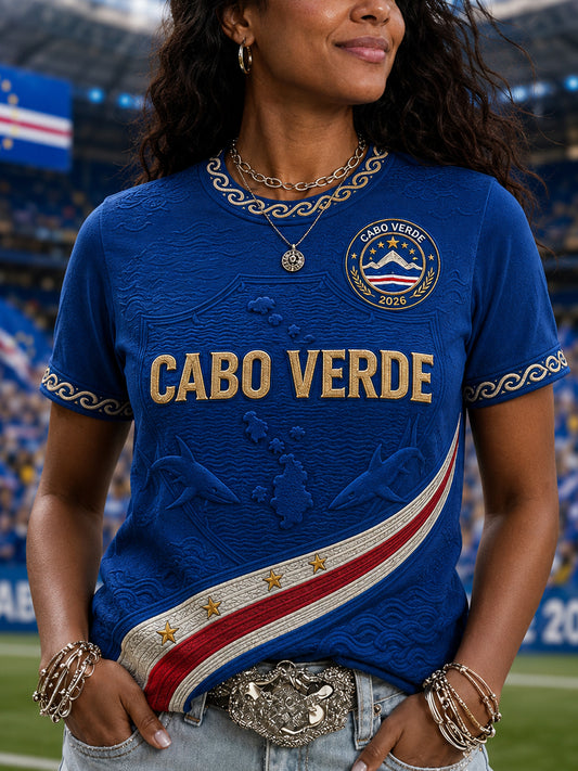 Women's Gift For Football Fans Print Casual Tee