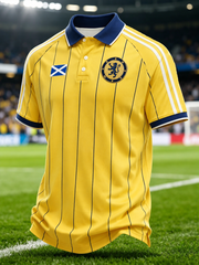 Men's UK Football Lover Scotland Printed polo shirt