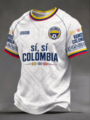 Men's Colombia Soccer T-Shirts