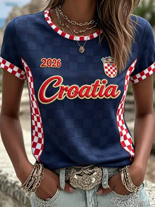 Women's short-sleeved T-shirt