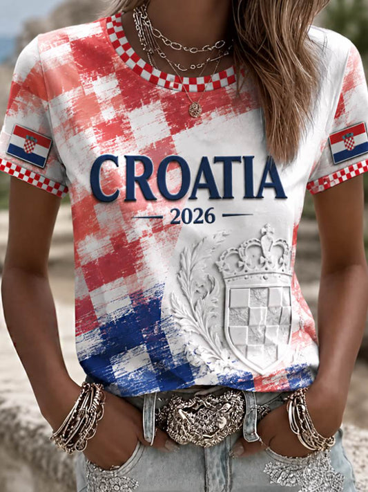 Women's short-sleeved T-shirt