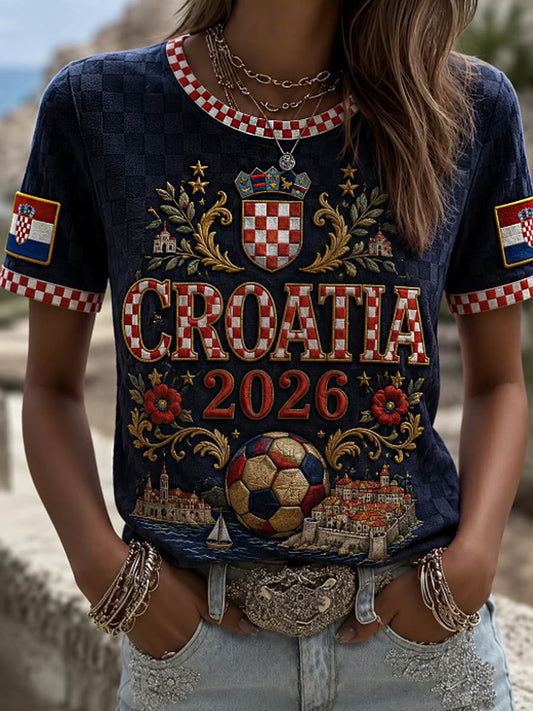 Women's short-sleeved T-shirt