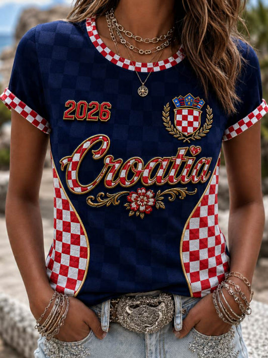 Women's short-sleeved T-shirt