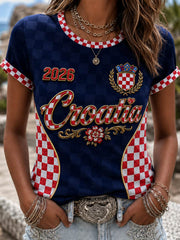 Women's short-sleeved T-shirt