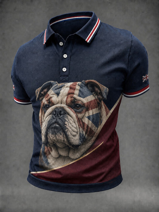 Men's British Bulldog Printed Shirt