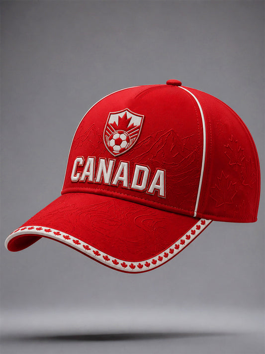 Unisex Canada Soccer Graphic Print Hat
