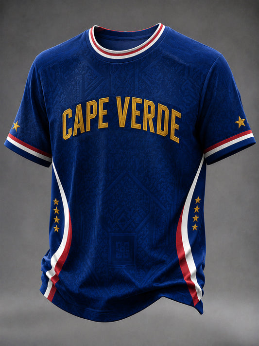 Men's Gift For Football Fans Printed T-shirt
