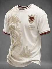 Men's Welsh Dragon Printed T-shirt
