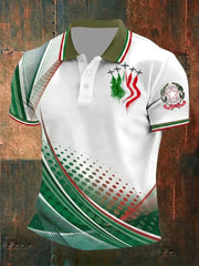 Men's Festa Della Repubblica Repvbblica Italiana Printed Shirt