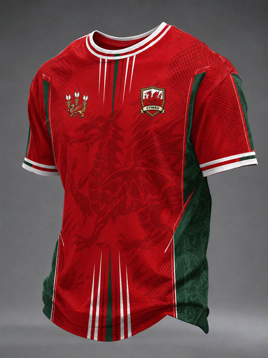 Men's Cymru Short Sleeves T-shirt