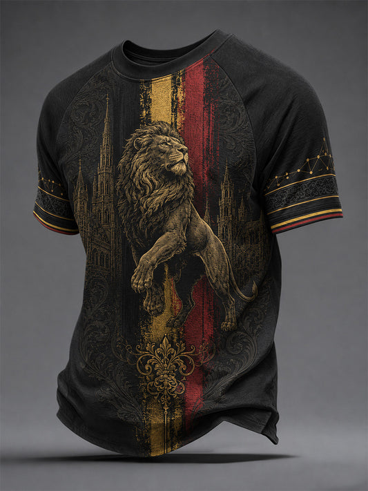 Men's Belgium Print Casual Tee