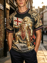 Men's England Printed short sleeves t-shirt