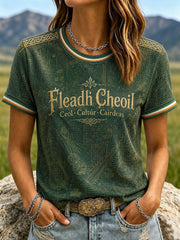 Women's Fleadh Cheoil na hÉireann Printed T-shirt