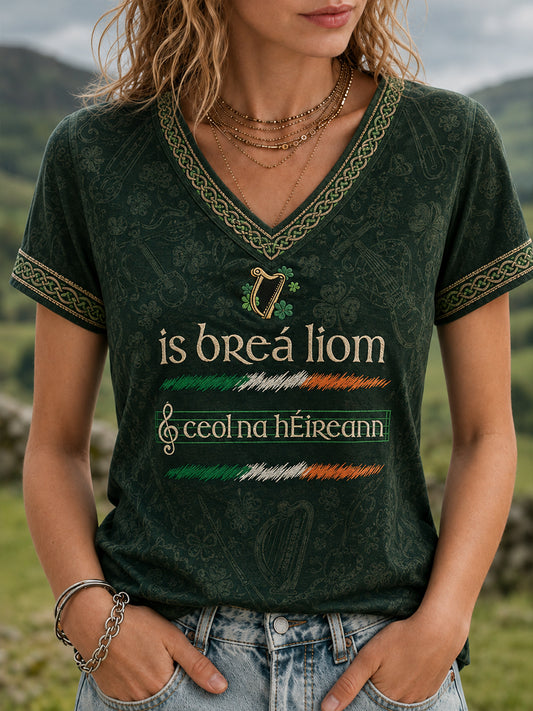 Women's Fleadh Cheoil na hÉireann Print T-Shirt