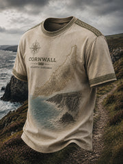 Men's Cornish Celtic-style Printed T-shirt