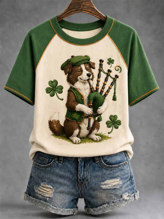 Women's Fleadh Cheoil na hÉireann Animal Graphic Raglan Tee