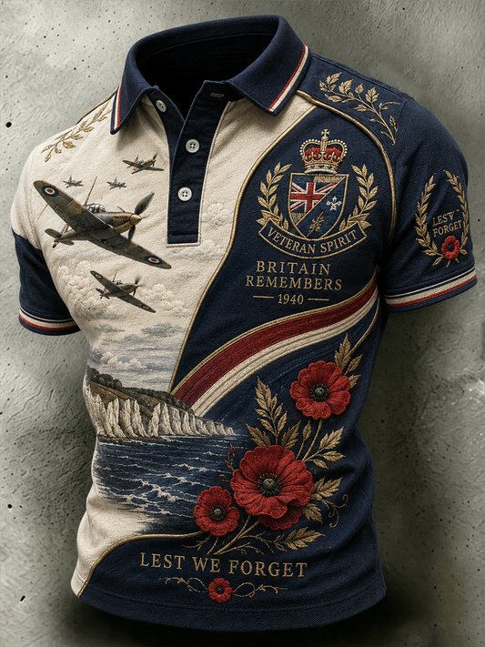 Men's Battle of Britain polo shirt