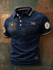 Men's England Yorkshire Day White Roses Art Printed Casual Tops