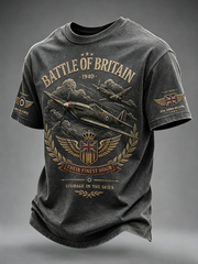 Men's Battle of Britain Printed short sleeves t-shirt