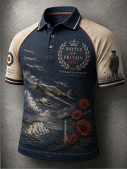 Men's Battle of Britain Printed polo shirt