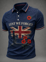 Men's Lest We Forget Printed Shirt