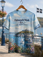 Men's Falmouth Week Print Casual T-shirt