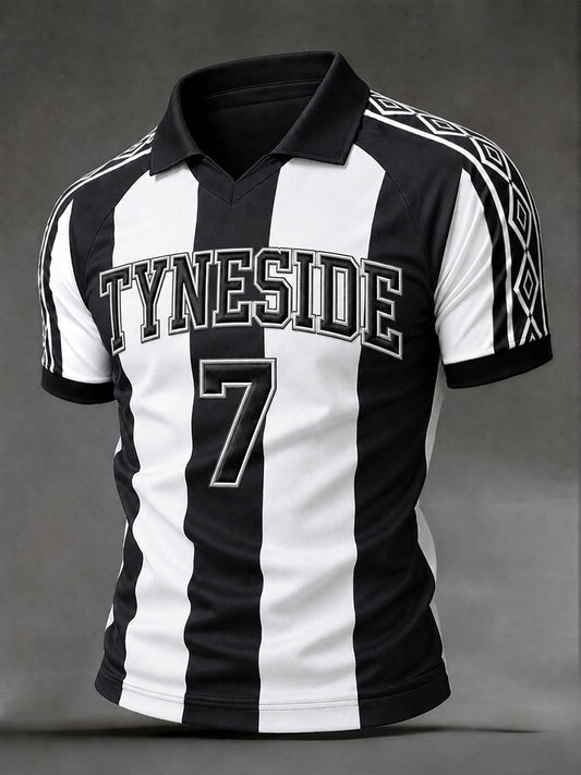 Men's British Football Tyneside Tribute No.7 Tops