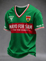 Men's County Mayo Mayo For Sam V-neck T-shirt